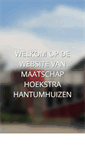 Mobile Screenshot of maatschaphoekstra.nl